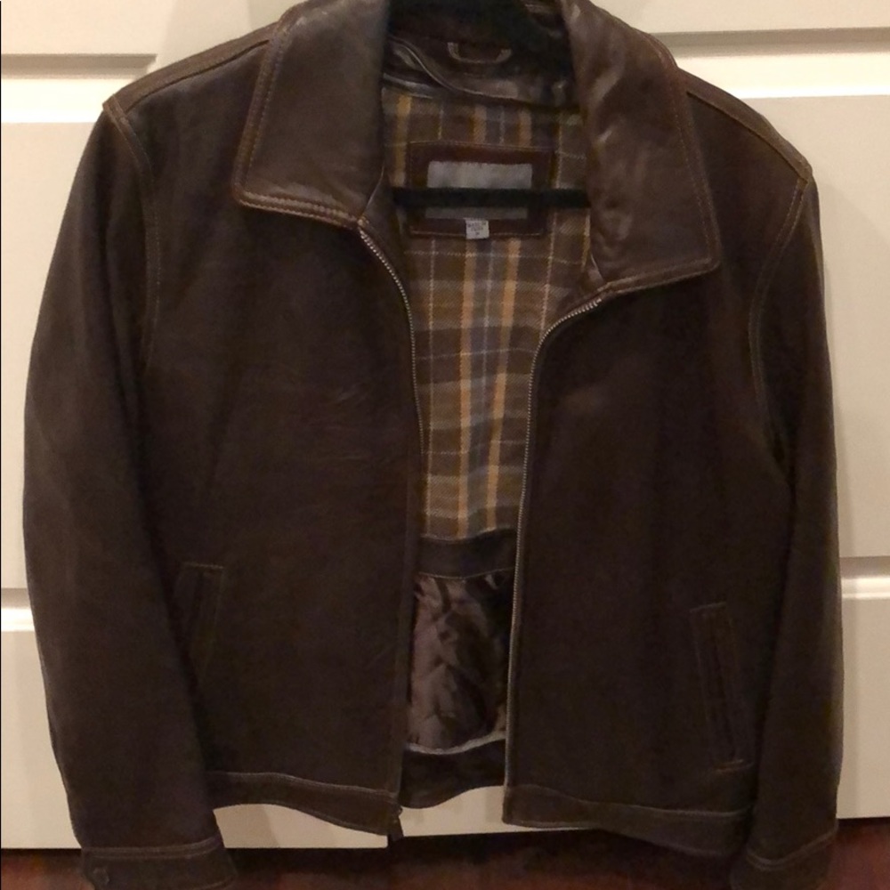 Men’s leather jacket